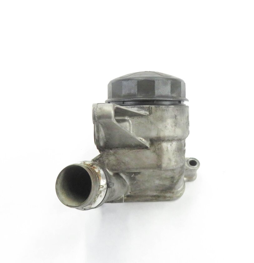Thumbnail 3: 2006 BMW 530i (E60) 3.0L N52 ENGINE MOTOR OIL FLUID FILTER HOUSING ADAPTER