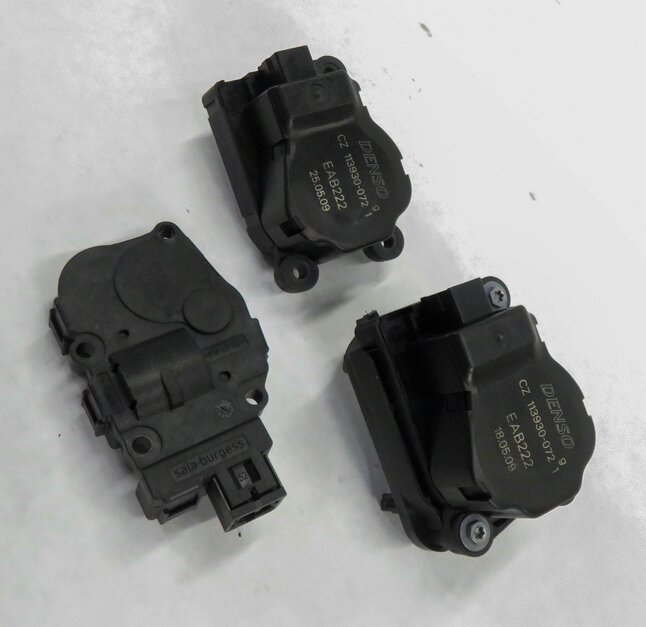 2009 BMW Z4 (E89) HEATER A/C AIR BOX BLEND DOOR SERVO ACTUATOR MOTOR SET-3