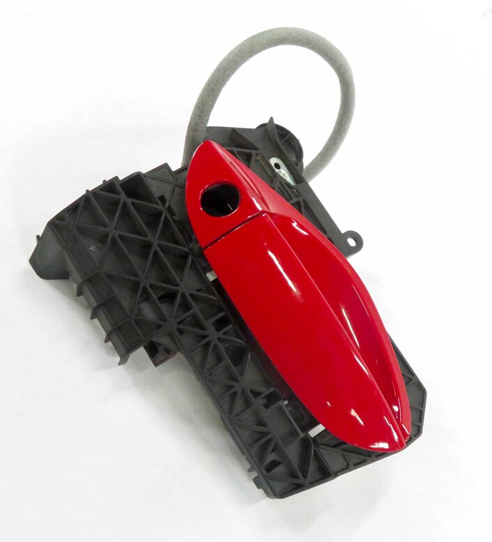 2009-2016 BMW Z4 (E89) LEFT FRONT DRIVER DOOR HANDLE (CRIMSON RED A61)