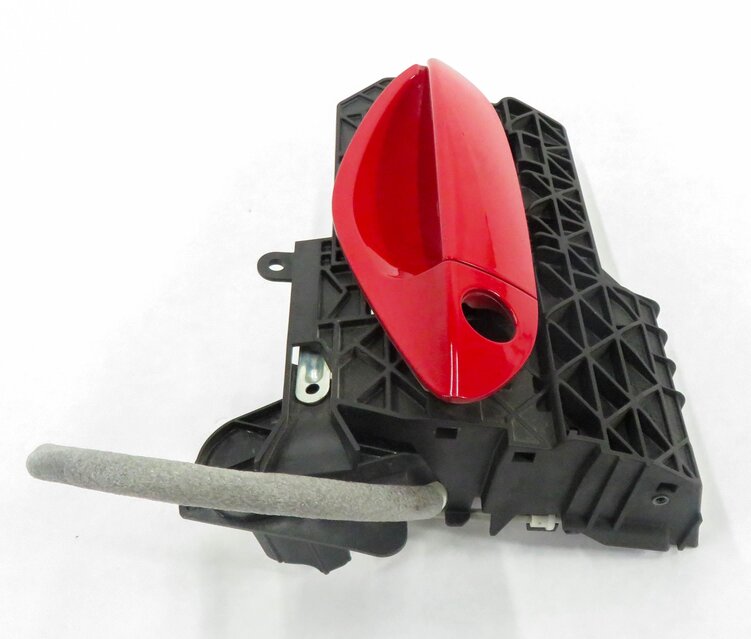 Thumbnail 3: 2009-2016 BMW Z4 (E89) LEFT FRONT DRIVER DOOR HANDLE (CRIMSON RED A61)