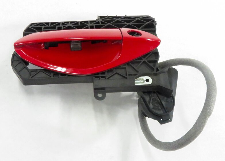 Thumbnail 4: 2009-2016 BMW Z4 (E89) LEFT FRONT DRIVER DOOR HANDLE (CRIMSON RED A61)