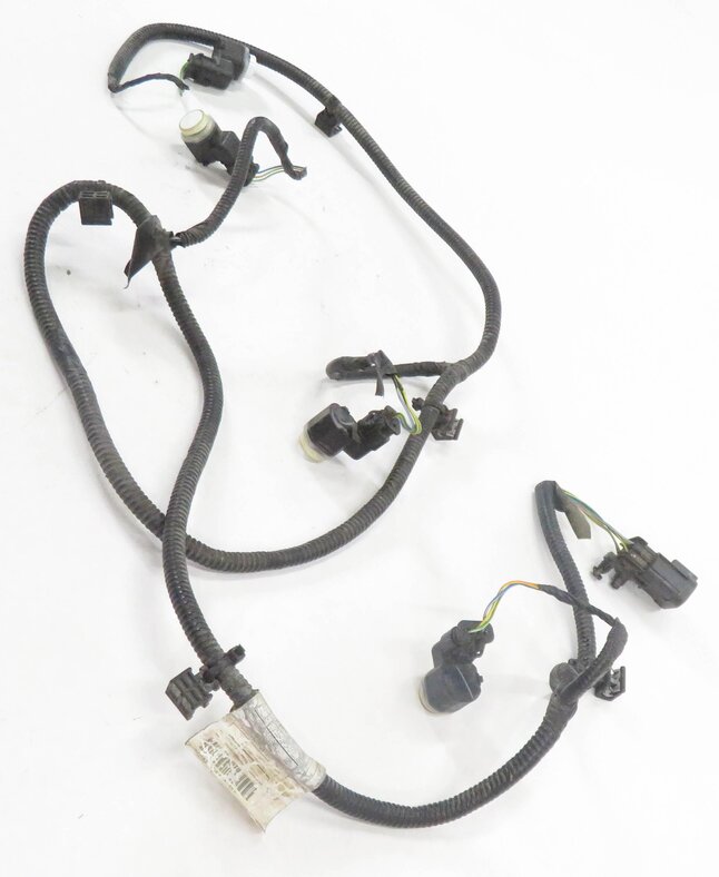 Thumbnail 3: 2012 RANGE ROVER (L322) REAR PDC PARK DISTANCE SENSOR SET-4 w/ HARNESS (WHITE)