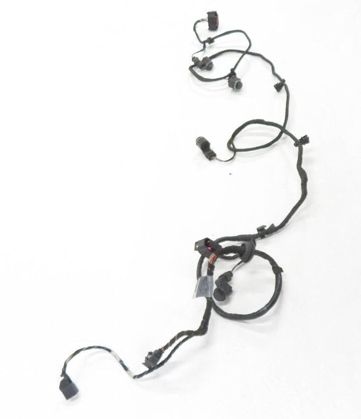 Thumbnail 4: 2009 AUDI A4 (B8 8K) REAR PDC PARK DISTANCE SENSOR SET-4 w/ HARNESS (BLUE LZ5A)