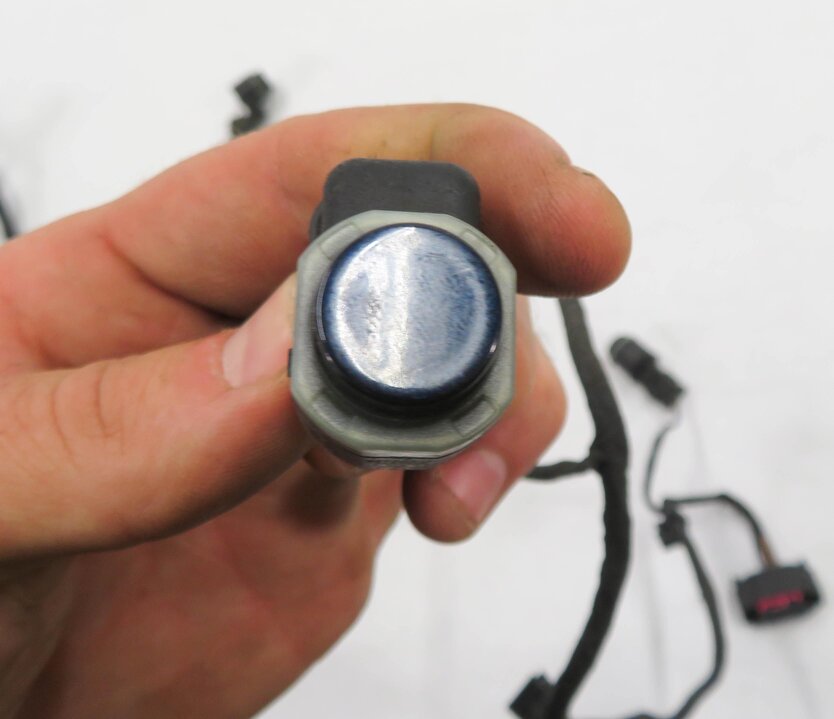 Thumbnail 6: 2009 AUDI A4 (B8 8K) REAR PDC PARK DISTANCE SENSOR SET-4 w/ HARNESS (BLUE LZ5A)