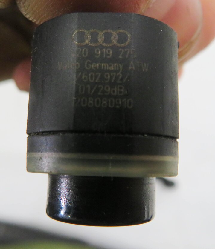 Thumbnail 7: 2009 AUDI A4 (B8 8K) REAR PDC PARK DISTANCE SENSOR SET-4 w/ HARNESS (BLUE LZ5A)