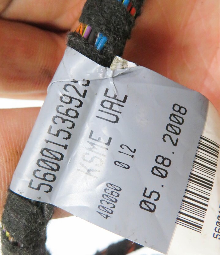 Thumbnail 8: 2009 AUDI A4 (B8 8K) REAR PDC PARK DISTANCE SENSOR SET-4 w/ HARNESS (BLUE LZ5A)
