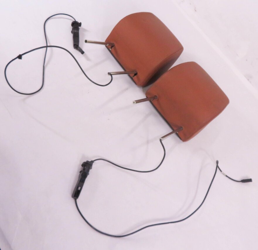 2006-2012 RANGE ROVER SPORT (L320 L322) FRONT HEADREST SET-2 TV SCREEN (TAN)