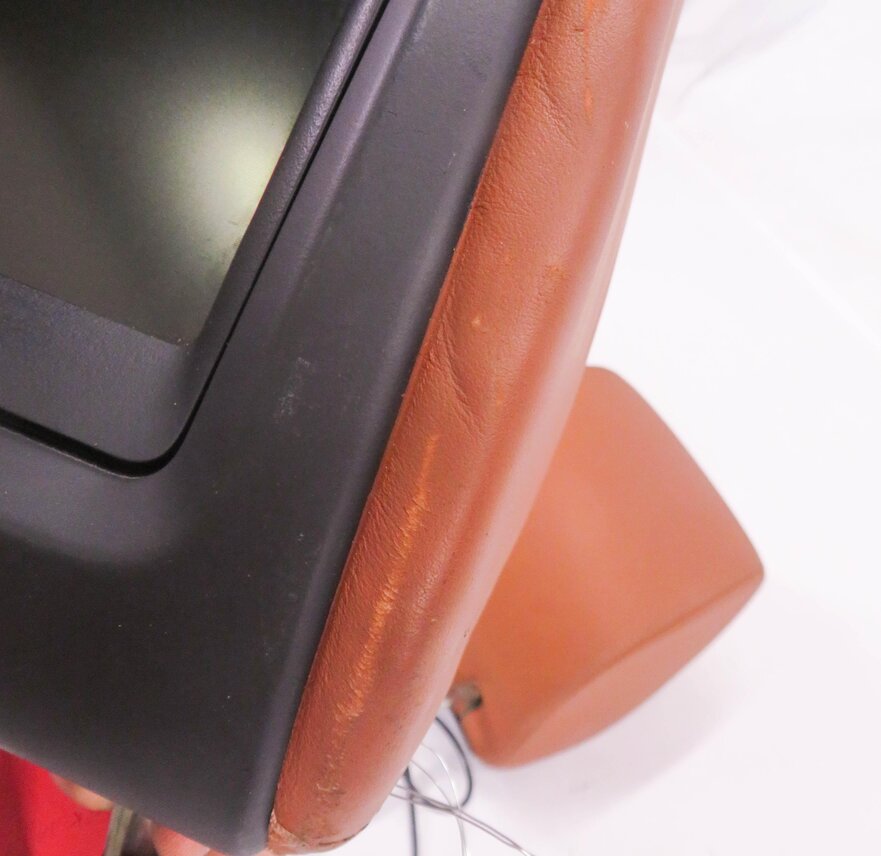 Thumbnail 6: 2006-2012 RANGE ROVER SPORT (L320 L322) FRONT HEADREST SET-2 TV SCREEN (TAN)