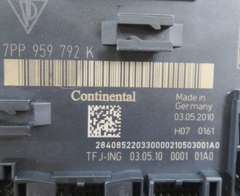 Thumbnail 6: 2011 PORSCHE CAYENNE (958) RIGHT FRONT PASSENGER DOOR CONTROL MODULE