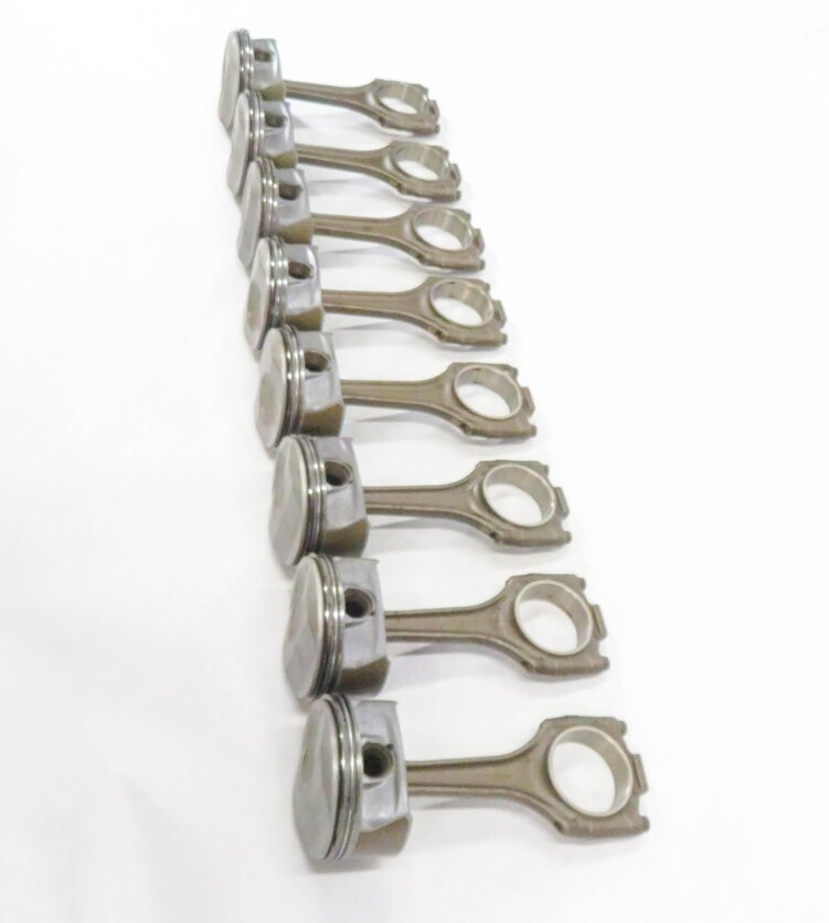 Thumbnail 3: 08-12 PORSCHE CAYENNE PANAMERA (958 970) 3.6L M46 / 4.8L M48 ENGINE PISTON SET