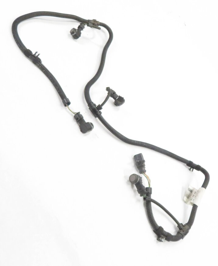 2011 PORSCHE CAYENNE (958) REAR PDC PARK DISTANCE SENSOR SET w/ HARNESS (BROWN)