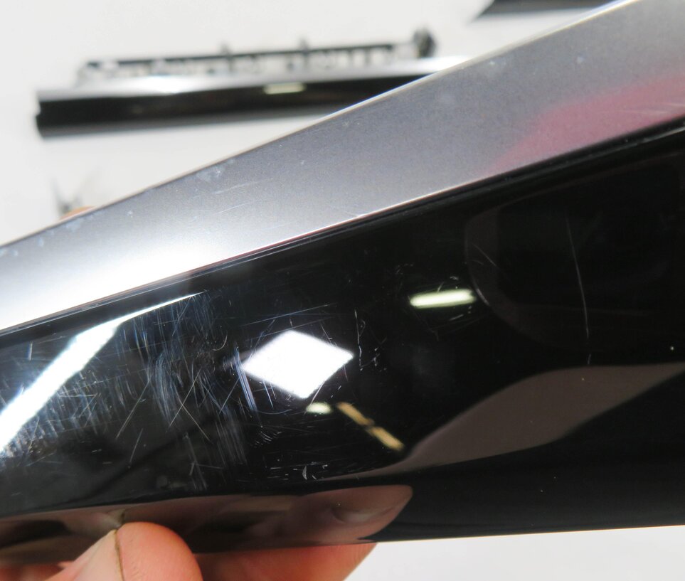 Thumbnail 3: 2011 PORSCHE CAYENNE (958) FRONT & REAR DOOR / DASH (BLACK GLOSS) TRIM SET-7