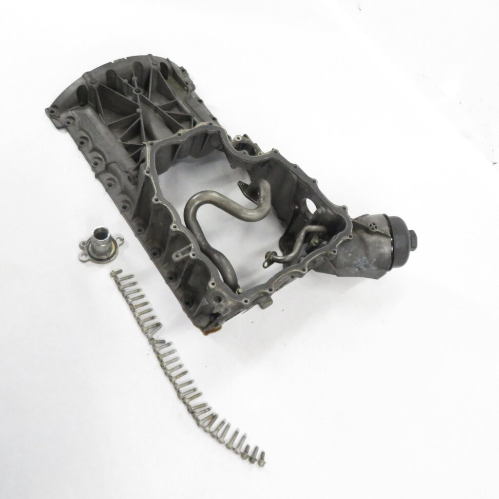 2011-2013 PORSCHE CAYENNE (958) 4.8L M48 V8 ENGINE UPPER MOTOR OIL PAN CRADLE