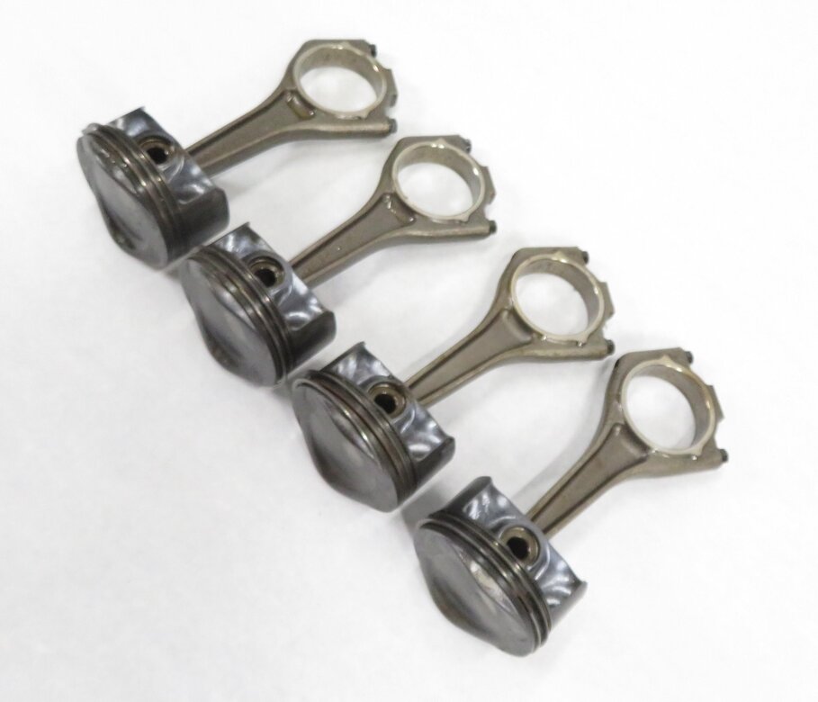 2012 LAND ROVER LR4 - 5.0L AJ133 V8 NON SUPER - LEFT SIDE ENGINE PISTON SET-4