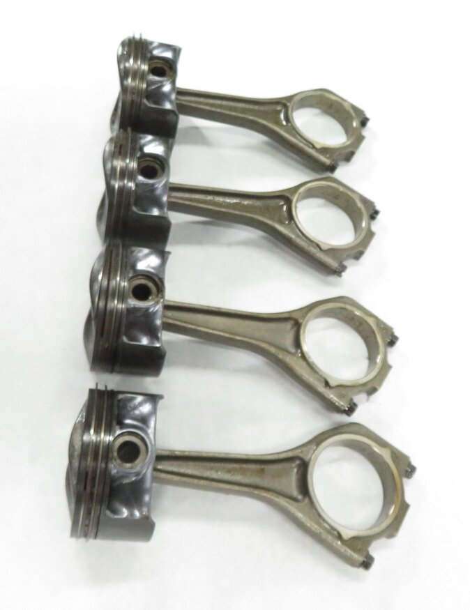 Thumbnail 3: 2012 LAND ROVER LR4 - 5.0L AJ133 V8 NON SUPER - LEFT SIDE ENGINE PISTON SET-4