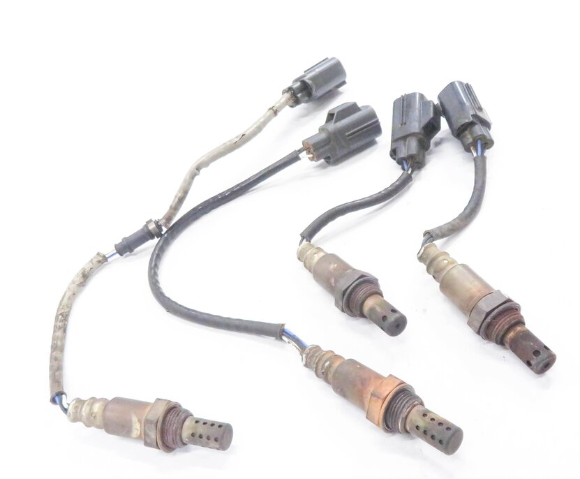 Thumbnail 4: 2006 LAND ROVER LR3 - 4.0L V6 PRE / POST CAT O2 OXYGEN LAMBDA PROBE SENSOR SET-4