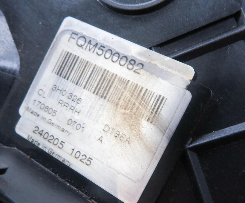 Thumbnail 5: 2005-2007 RANGE ROVER SPORT (L320) LR3 RIGHT SIDE REAR DOOR LOCK LATCH ACTUATOR