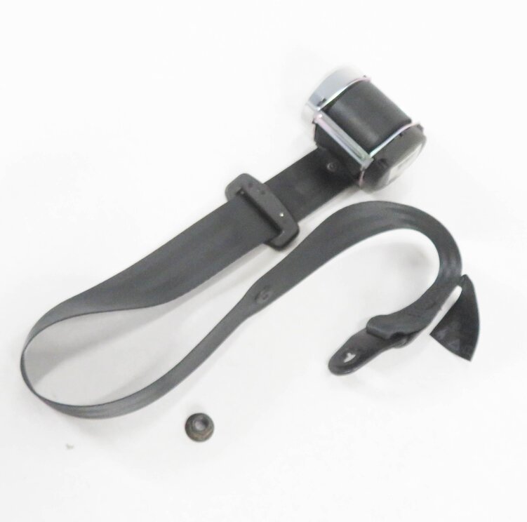 2011 RANGE ROVER SPORT (L320) REAR 2nd ROW (CENTER) SEATBELT RETRACTOR (BLACK)