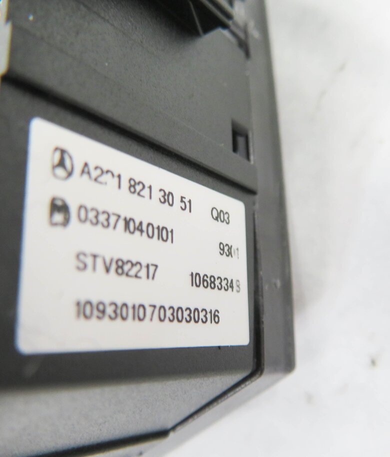 Thumbnail 6: 07-14 MERCEDES CL550 CL600 S350 S400 S450 S550 - LEFT DRIVER SEAT CONTROL SWITCH