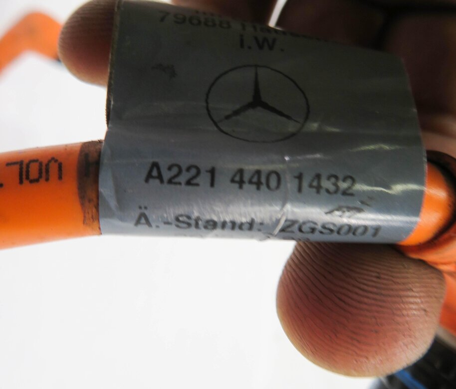 Thumbnail 7: 2010 MERCEDES BENZ S400 (W221) DC CONVERTER WIRE WIRING HARNESS