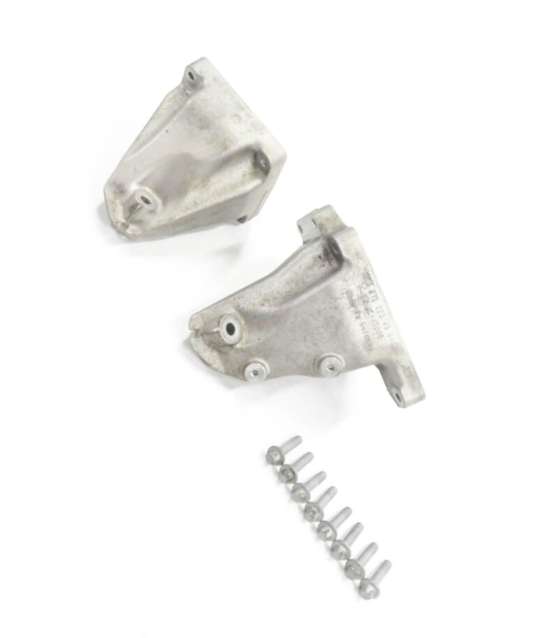2010 MERCEDES BENZ S400 (W221) HYBRID - 3.5L M272 ENGINE MOUNT BRACKET SET-2