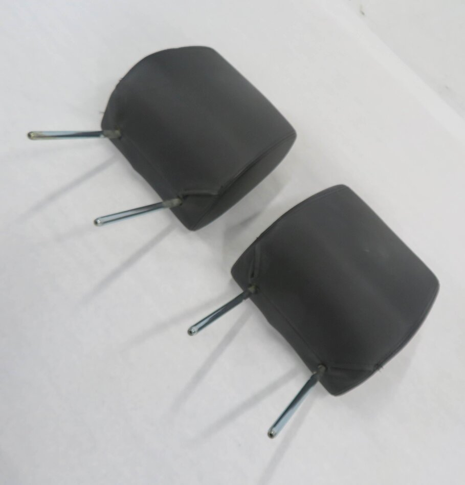 2006 RANGE ROVER SPORT (L320) FRONT HEADREST SET-2 (EBONY BLACK LEATHER)