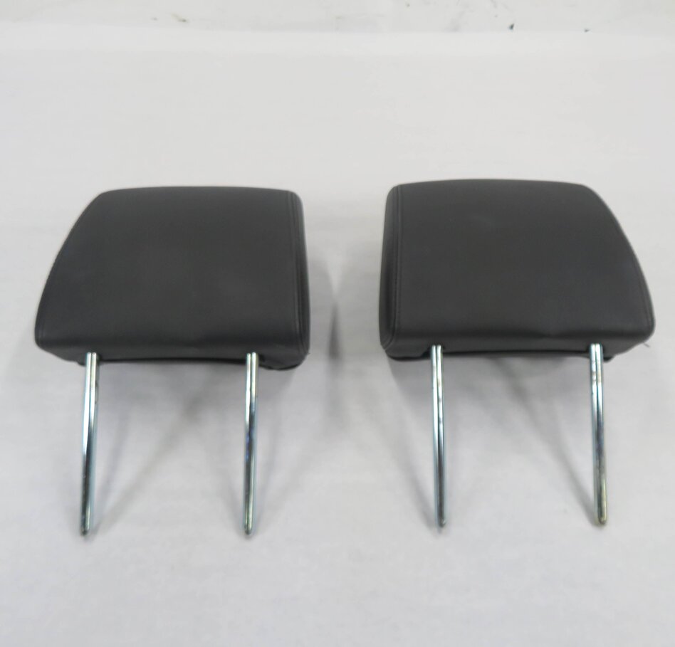 Thumbnail 4: 2006 RANGE ROVER SPORT (L320) FRONT HEADREST SET-2 (EBONY BLACK LEATHER)