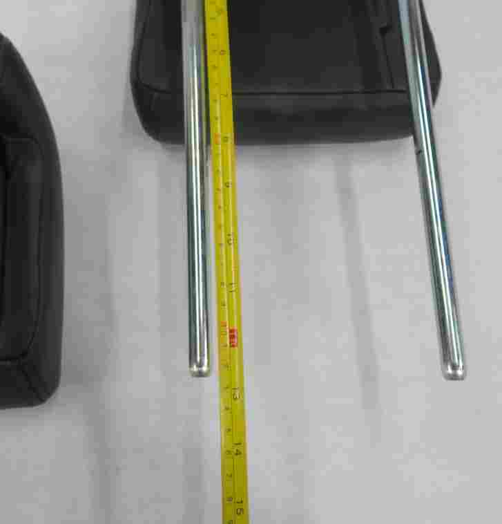 Thumbnail 8: 2006 RANGE ROVER SPORT (L320) REAR LEFT CENTER RIGHT SEAT HEADREST SET/3 (EBONY)