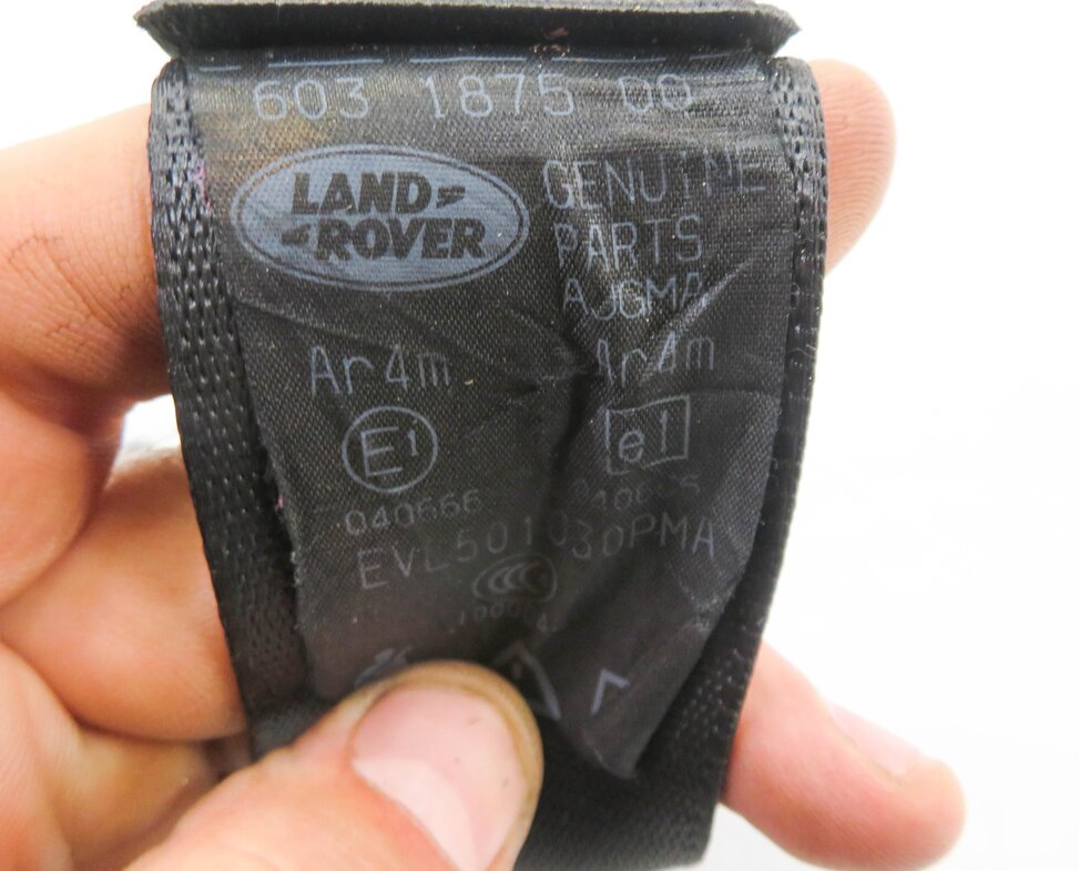 Thumbnail 7: 2006 RANGE ROVER SPORT (L320) LEFT REAR SEAT SEATBELT RETRACTOR (BLACK)