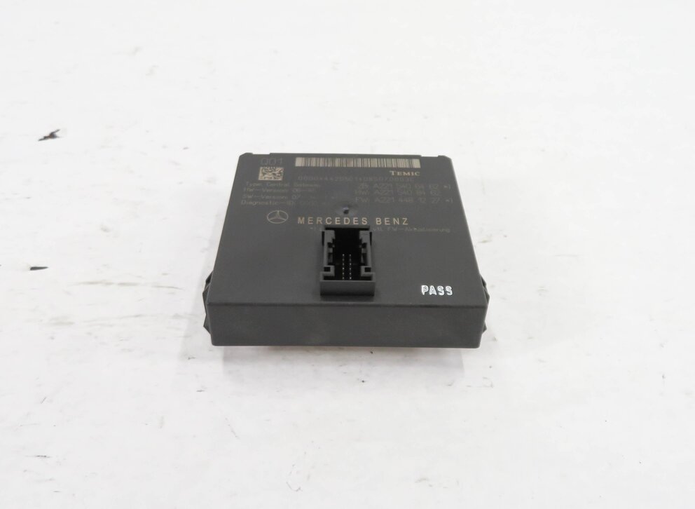 2009 MERCEDES CL550 CL600 S450 S550 S600 (W216 W221) GATEWAY MULTIPLEX MODULE