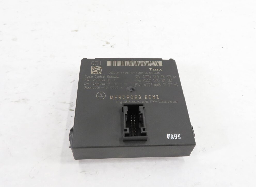 Thumbnail 5: 2009 MERCEDES CL550 CL600 S450 S550 S600 (W216 W221) GATEWAY MULTIPLEX MODULE