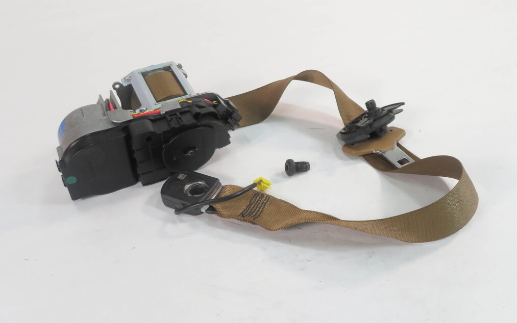 08-10 MERCEDES S450 S550 S600 S63 (W221) RIGHT FRONT SEATBELT RETRACTOR (BROWN)
