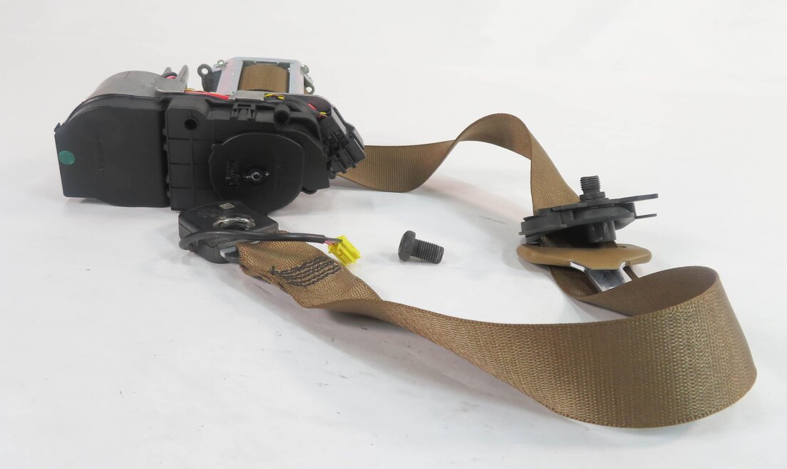 Thumbnail 2: 08-10 MERCEDES S450 S550 S600 S63 (W221) RIGHT FRONT SEATBELT RETRACTOR (BROWN)