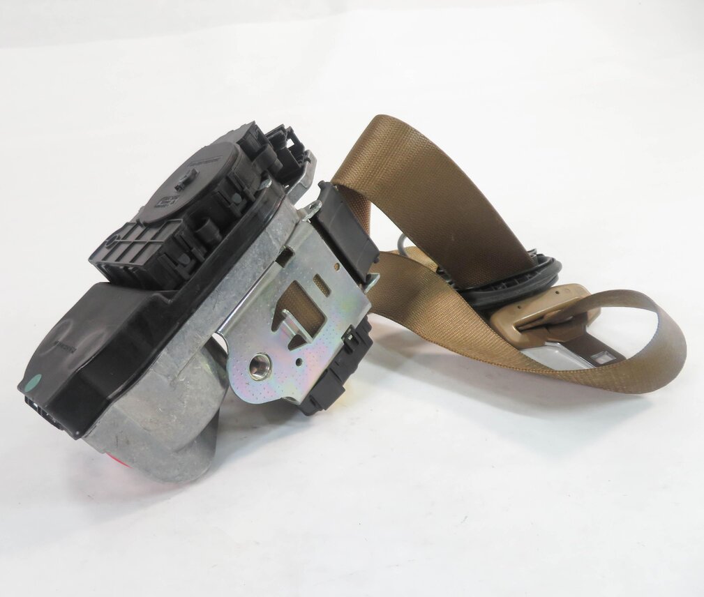 Thumbnail 6: 08-10 MERCEDES S450 S550 S600 S63 (W221) RIGHT FRONT SEATBELT RETRACTOR (BROWN)
