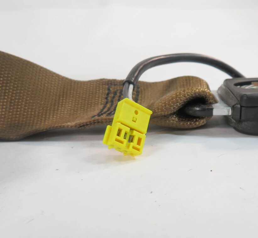Thumbnail 7: 08-10 MERCEDES S450 S550 S600 S63 (W221) RIGHT FRONT SEATBELT RETRACTOR (BROWN)