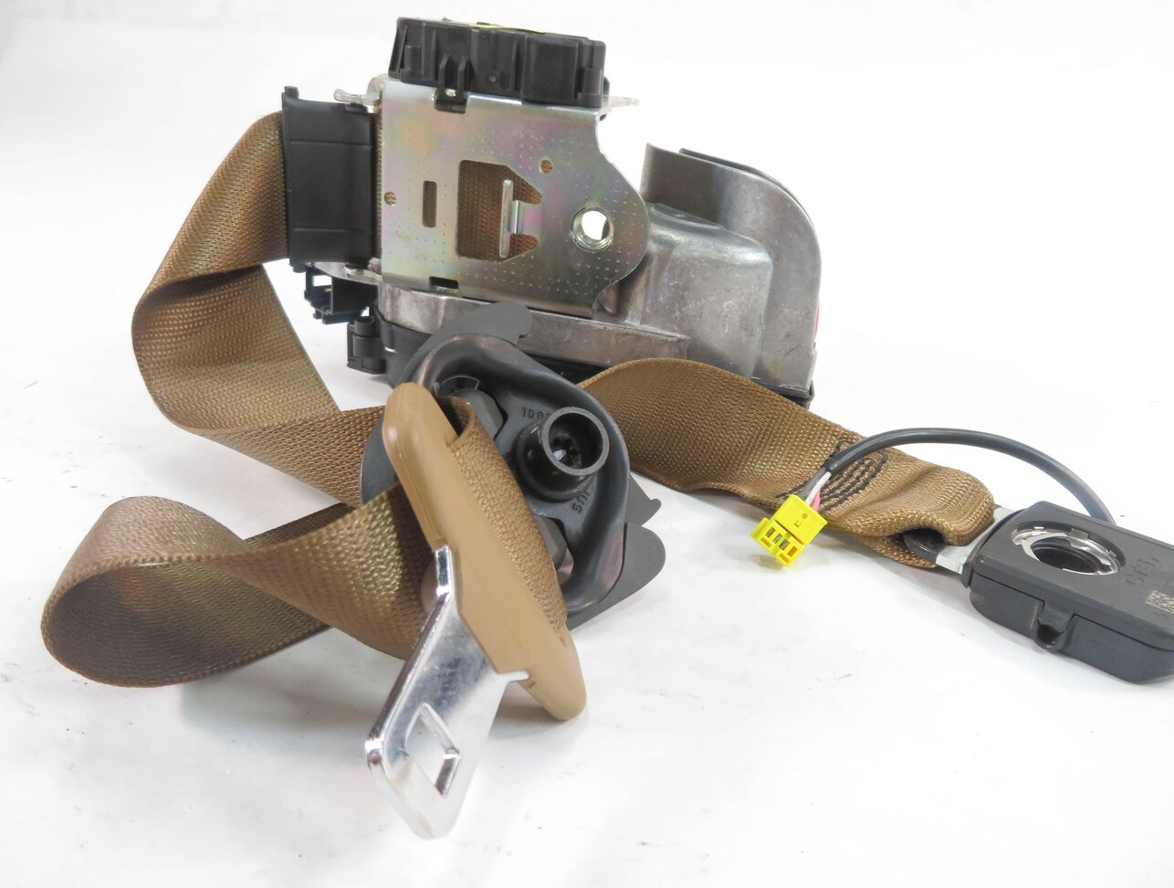 Thumbnail 8: 08-10 MERCEDES S450 S550 S600 S63 (W221) RIGHT FRONT SEATBELT RETRACTOR (BROWN)