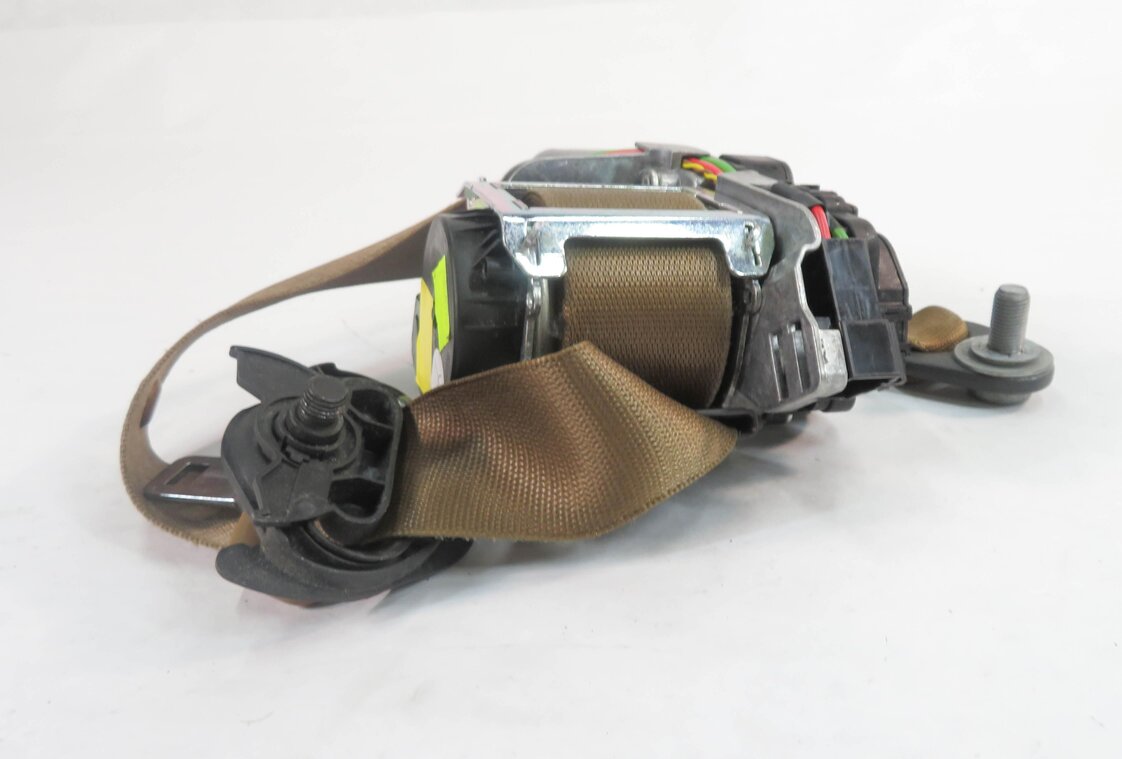 Thumbnail 4: 08-10 MERCEDES S450 S550 S600 S63 (W221) LEFT FRONT SEATBELT RETRACTOR (BROWN)
