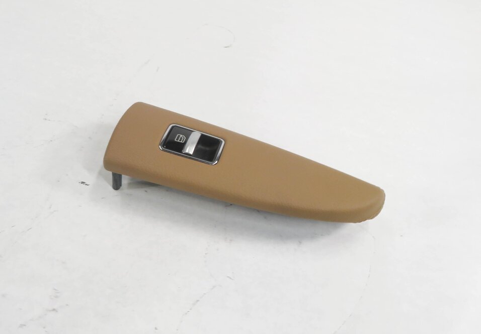 2009 MERCEDES BENZ S550 (W221) RIGHT FRONT PASSENGER POWER WINDOW SWITCH (BROWN)