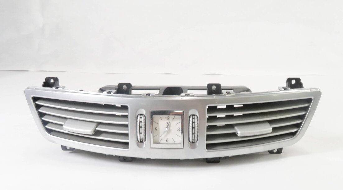 Thumbnail 3: 2009 MERCEDES BENZ S550 (W221) FRONT CENTER DASH HEATER A/C AIR VENT w/ CLOCK