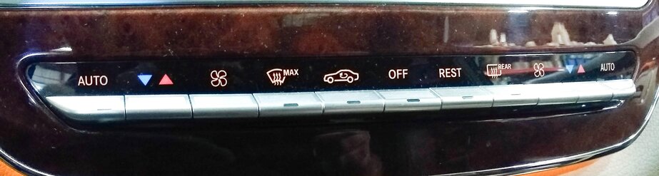 Thumbnail 2: 07-13 MERCEDES S350 S400 S450 S550 S63 S65 (W221) HEATER A/C TEMPERATURE CONTROL