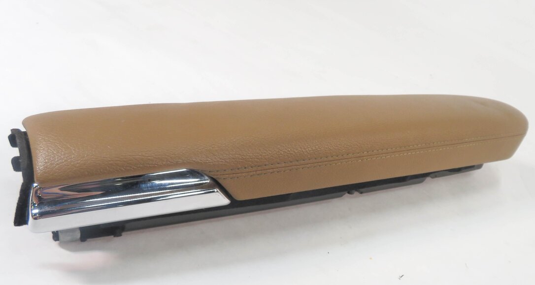 Thumbnail 3: 2009 MERCEDES BENZ S550 (W221) RIGHT FRONT PASSENGER DOOR ARMREST (BROWN 204A)