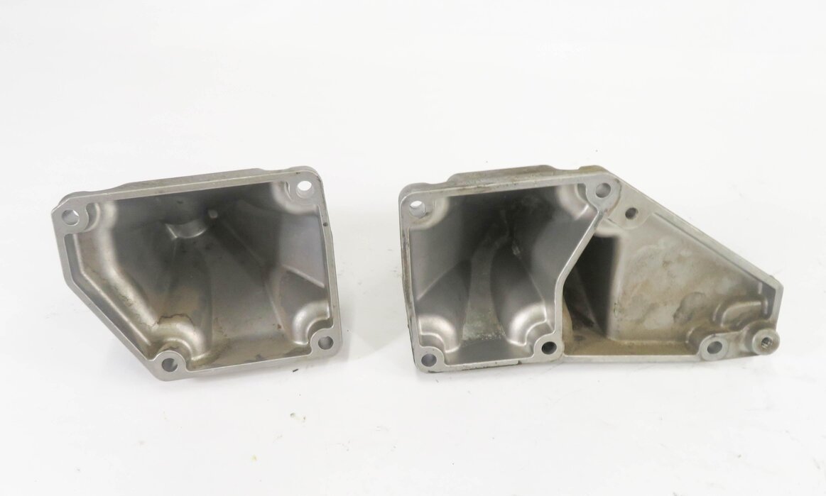 Thumbnail 2: 2009 MERCEDES S550 (W221) 5.5L V8 MOTOR LEFT & RIGHT ENGINE MOUNT BRACKET SET-2