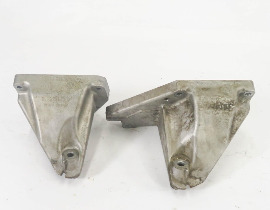Thumbnail 4: 2009 MERCEDES S550 (W221) 5.5L V8 MOTOR LEFT & RIGHT ENGINE MOUNT BRACKET SET-2