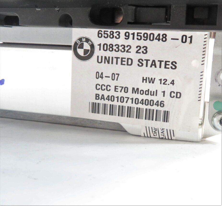 Thumbnail 11: 2007-2010 BMW X5 X6 (E70 E71) GPS NAVIGATION DVD CD PLAYER RADIO STEREO RECEIVER