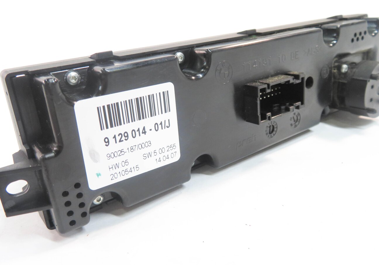 Thumbnail 8: 2007-2013 BMW X5 (E70) REAR HEATER A/C TEMPERATURE CLIMATE CONTROL PANEL