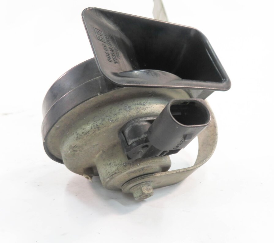 Thumbnail 6: 2007-2011 BMW X5 X6 (E70 E71) HIGH & LOW TONE NOTE EMERGENCY SAFETY HORN SET (2)