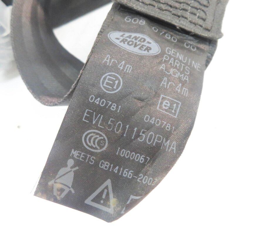 Thumbnail 9: 2007 RANGE ROVER SPORT (L320) REAR CENTER SEAT SEATBELT RETRACTOR (BLACK)