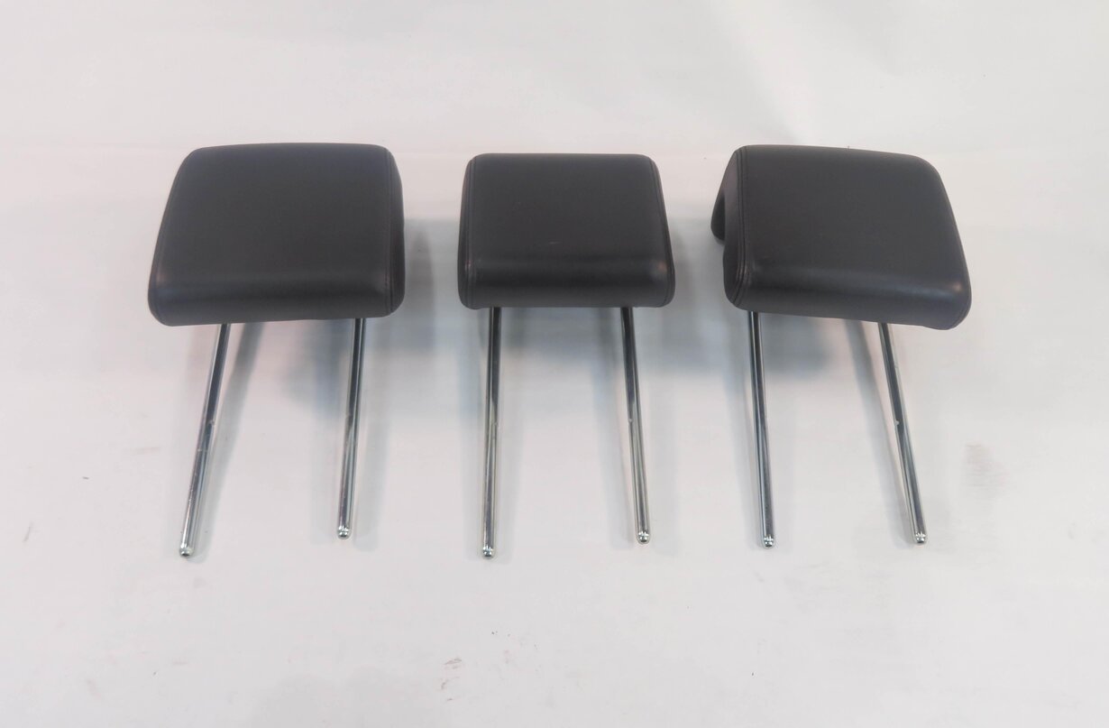 2007 RANGE ROVER SPORT (L320) REAR LEFT / CENTER / RIGHT - HEADREST SET (BLACK)