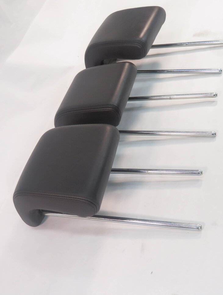 Thumbnail 3: 2007 RANGE ROVER SPORT (L320) REAR LEFT / CENTER / RIGHT - HEADREST SET (BLACK)