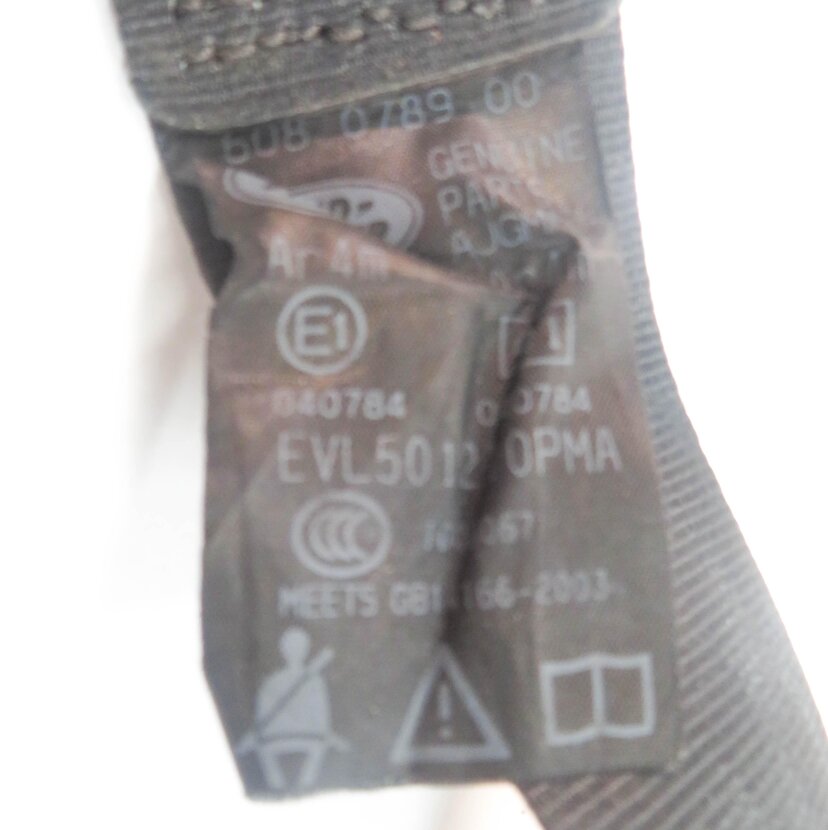 Thumbnail 11: 2007 RANGE ROVER SPORT (L320) RIGHT REAR SEAT SEATBELT RETRACTOR (BLACK)